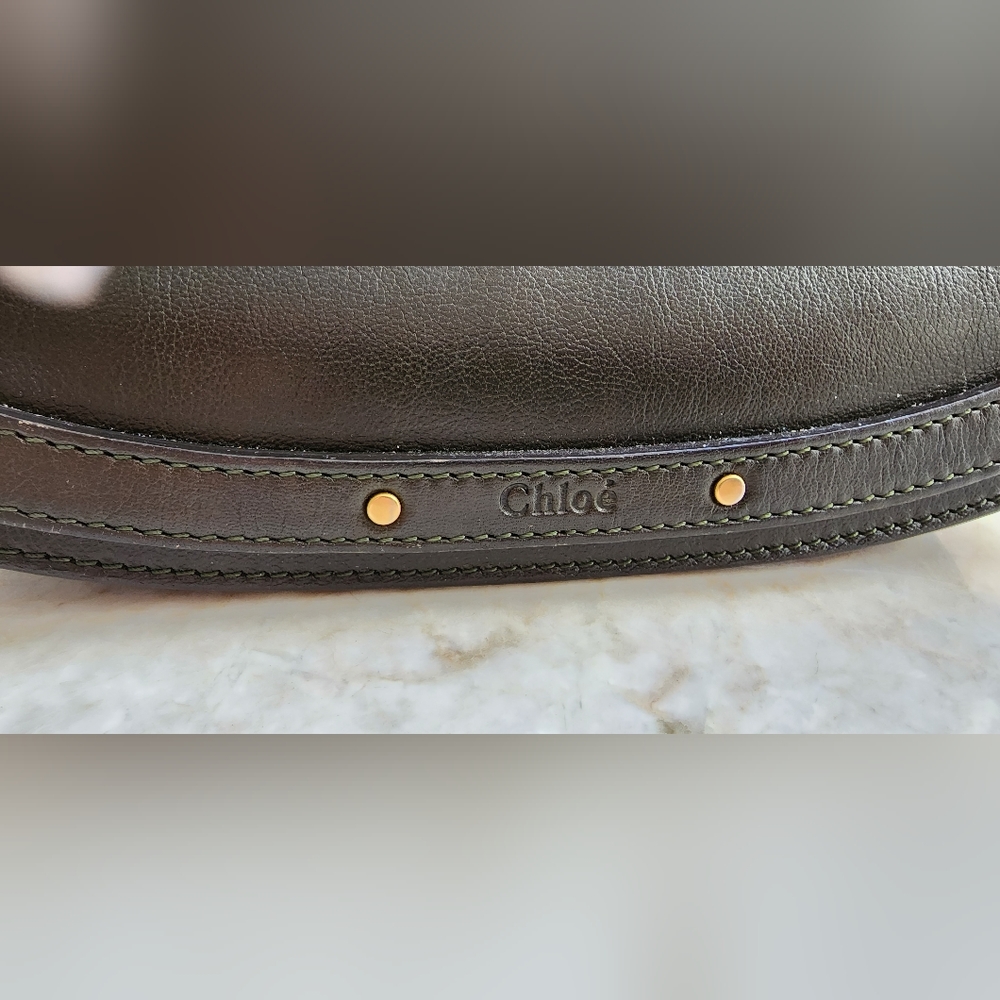 Authentic Chloe Pixie Green Bag - image 3